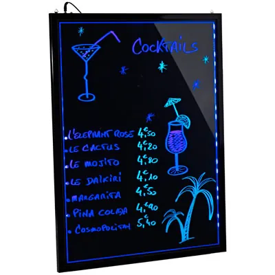 Tableau lumineux avec éclairage par LED à poser ou à suspendre - Tableaux lumineux-5