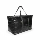 Sac de déménagement noir 100 L, 70 x 35 x 42 cm – Sac de stockage - Grand sac de rangement - Matériel de déménagement