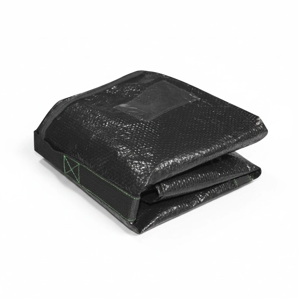 Sac de déménagement noir 100 L, 70 x 35 x 42 cm – Sac de stockage - Grand sac de rangement - Matériel de déménagement-3