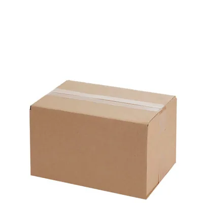 Caisse carton - Caisse américaine carton hauteur variable - carton simple cannelure 40 x 30 x 10/20 cm – Lot de 10 - Caisses américaines cartons