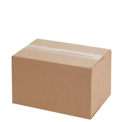 Caisse carton - Caisse américaine carton hauteur variable - carton simple cannelure 60 x 40 x 10/20 cm – Lot de 10 - Caisses américaines cartons