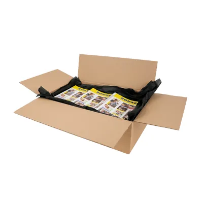 Caisse carton - Caisse américaine carton hauteur variable - carton simple cannelure 60 x 40 x 10/20 cm – Lot de 10 - Caisses américaines cartons-3