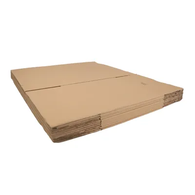 Caisse carton - Caisse américaine carton hauteur variable - carton simple cannelure 60 x 40 x 30/40 cm – Lot de 10 - Caisses américaines cartons-2