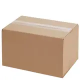 Caisse carton - Caisse américaine carton hauteur variable - carton double cannelure 80 x 40 x 30/40 cm – Lot de 10 - Caisses américaines cartons