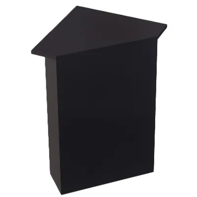 Angle Soft Black - H 88 cm - Comptoirs Boutique-3