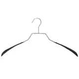 Cintre antidérapant métal fil gainé PVC Noir L 43,5 cm - Lot de 60 - Cintres métal