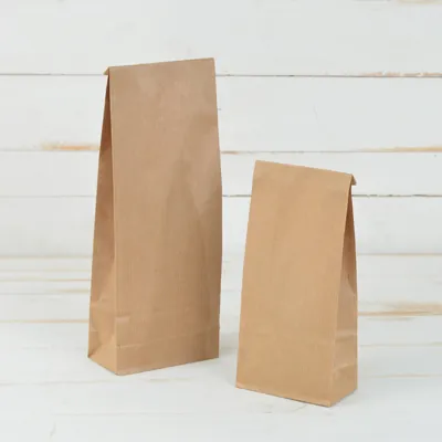 Sac SOS kraft brun 9 x 5 x 20,5 cm 80 g/m² – Sac kraft sans poignée - Lot de 100 - Sacs SOS-2
