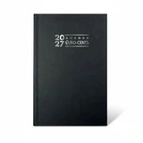 Agenda journalier noir 2027 Euro/Cents 13,5 x 21 cm - Agendas, Répertoires, Cartes de visite