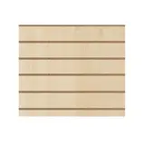 Panneau rainuré Érable, entraxe 15 cm - Fonds rainurés Ligne Store