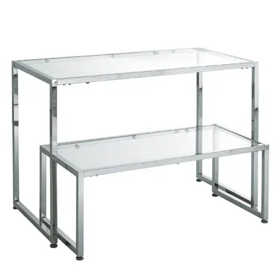 Console - Ligne Square 25 chromé-2