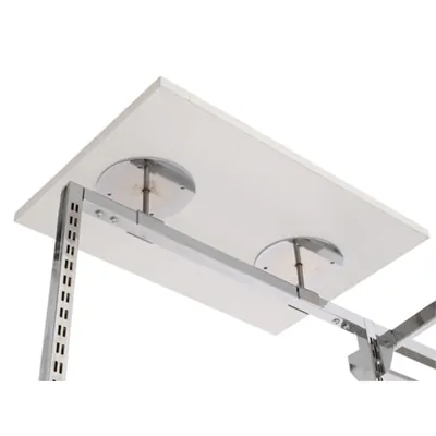 Support tablette rond - Ligne Square 25 chromé-2