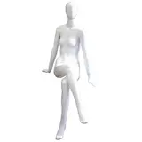 Mannequin femme assise, finition laquée - Mannequins abstraits