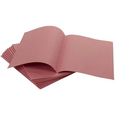 Chemise dossier cartonnée A4 220g 24 x 32 cm Exacompta Forever - Rose - Lot de 100 - Chemises à élastique, Chemises dossier