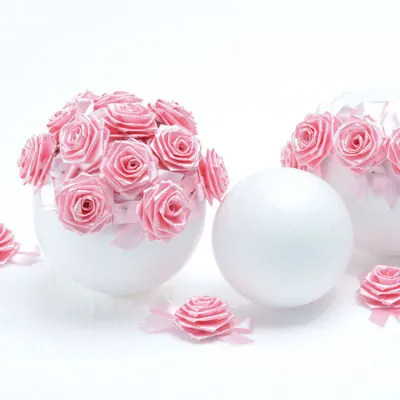Boule polystyrène ø 12 cm à décorer - Lot de 6 - Accessoires et Objets déco-2