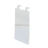 Porte-document A5 vertical pour panneau rainuré ou grille - Tablettes, Corbeilles et Porte visuels pour grilles