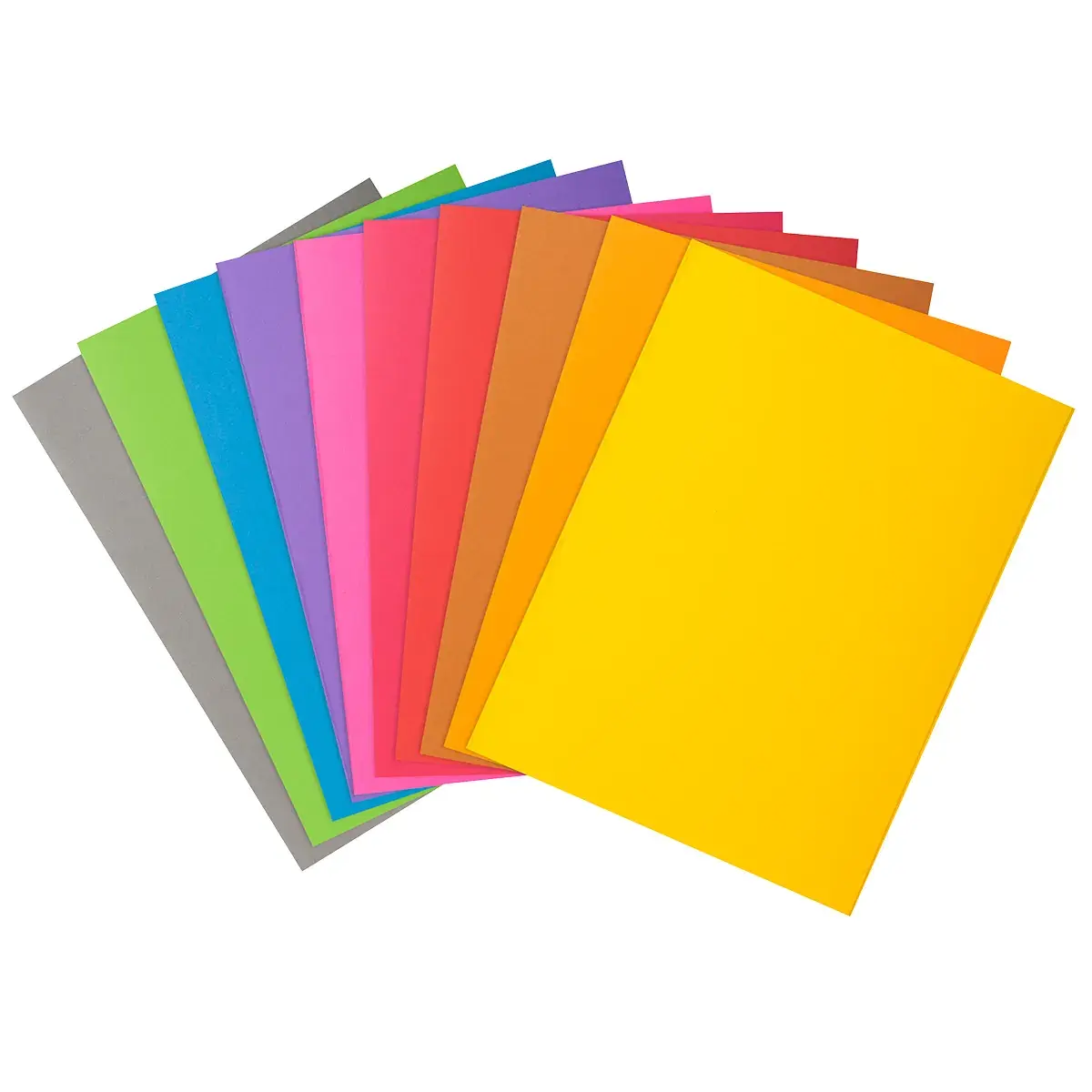 Chemise dossier 24x32cm 210g Rock's Exacompta - 10 couleurs vives - 210g - Paquet de 50 - Chemises à élastique, Chemises dossier-2