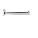 Bras droit pour fond rainuré L 30 cm métal chromé tube ovale 30 x 15 mm - Échelles Wall