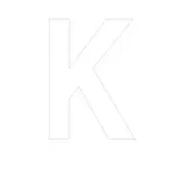 Lettre adhésive K - Lettres et chiffres adhésifs