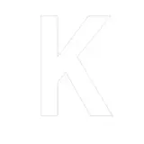 Lettre adhésive K - Lettres et chiffres adhésifs
