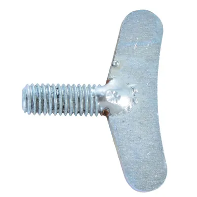 Vis papillon M8 Acier pour chandelle parasol de marché, parasol forain - Paquet de 5 - Chandelles