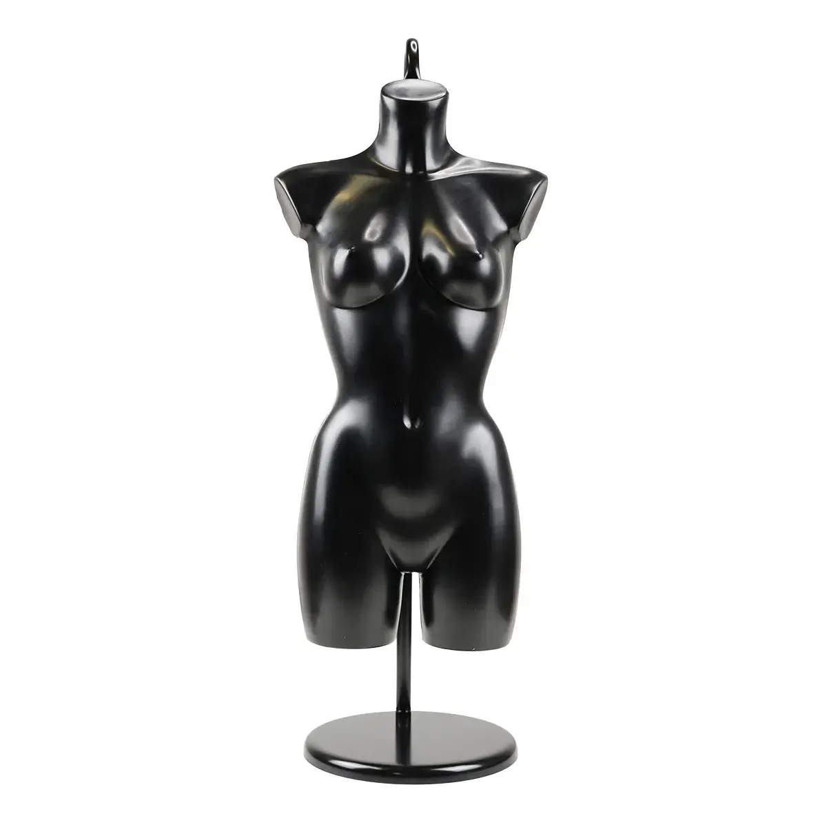 Pied pour buste fixation nuque H 110 à 197 cm Acier - Noir - Bustes SOLO-6