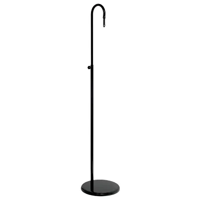 Pied pour buste fixation nuque H 110 à 197 cm Acier - Noir - Bustes SOLO