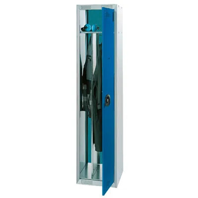 Vestiaire atelier salissant gris / bleu 40 x 50 x 180 cm - Vestiaires-7