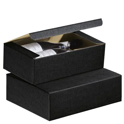 Boîtages Unica 2 bouteilles - Coffrets pour bouteilles de vin, Boîtes pour bouteilles de vin
