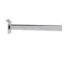 Bras droit pour fond rainuré L 30 cm métal chromé tube ovale 30 x 15 mm - Bras