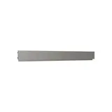 Fond tôle multi-lames pas de 25 mm - Ligne Store gris métallisé pas de 25 mm