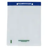 Sac plastique liassé à ouverture décalée transparent 4,95L 30 x 35 cm PE 21µ - Lot de 500