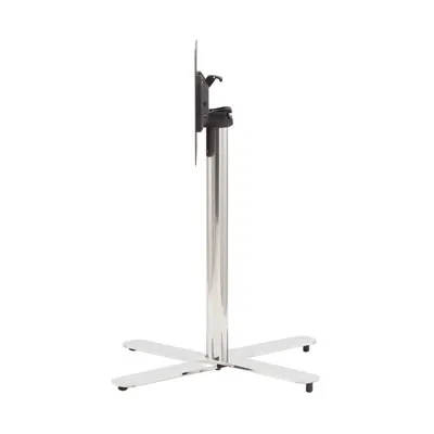 Pied de table métal brossé 48,5 x 48,5 x 72 cm - Tables-2
