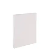Fiche bristol 148 x 210 mm A5 unie blanche non perforée Exacompta - Paquet de 100 - Notes adhésives, Blocs cubes, Fiches Bristol