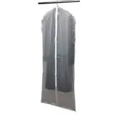 Housse vêtement transparente pour vêtement long 61 x 137 cm - Housse de protection vêtement - Housses à vêtements