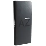 Porte cartes de visite pour 160 cartes polypropylène 12 x 27 cm - Noir - Protèges-documents, Porte-vues