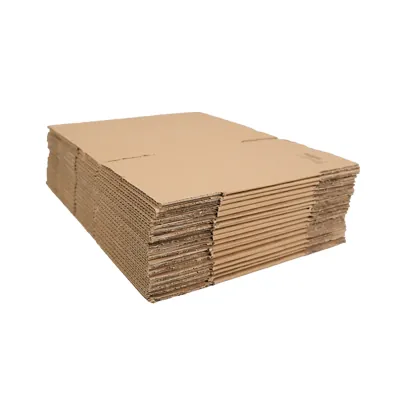 Caisse carton - Caisse américaine carton hauteur variable - carton simple cannelure 30 x 20 x 10/20 cm – Lot de 20 - Caisses américaines cartons-2