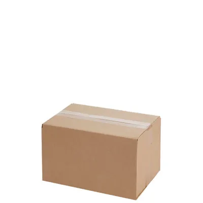 Caisse carton - Caisse américaine carton hauteur variable - carton simple cannelure 30 x 20 x 10/20 cm – Lot de 20 - Caisses américaines cartons
