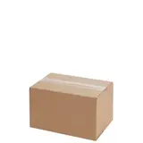 Caisse carton - Caisse américaine carton hauteur variable - carton simple cannelure 30 x 20 x 10/20 cm – Lot de 20 - Caisses américaines cartons