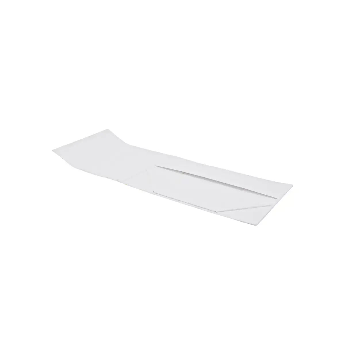 Boîte cadeau pliable blanche à pois or 29x22x12cm – Paquet de 5 - Boites cadeaux carton pliables-2