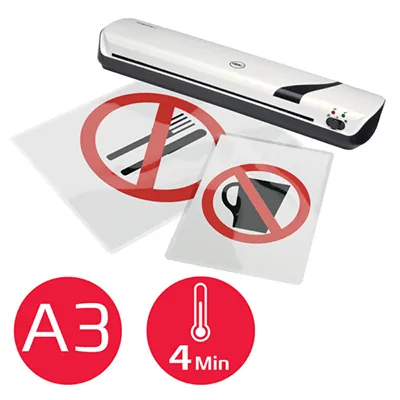 Plastifieuse Inspire+ A3 GBC blanc - Plastifieuses-4