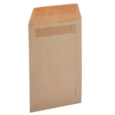 Pochette C5 kraft brun sans fenêtre La Couronne 162 x 229 mm 90g – Boîte de 500 - Pochettes kraft-4