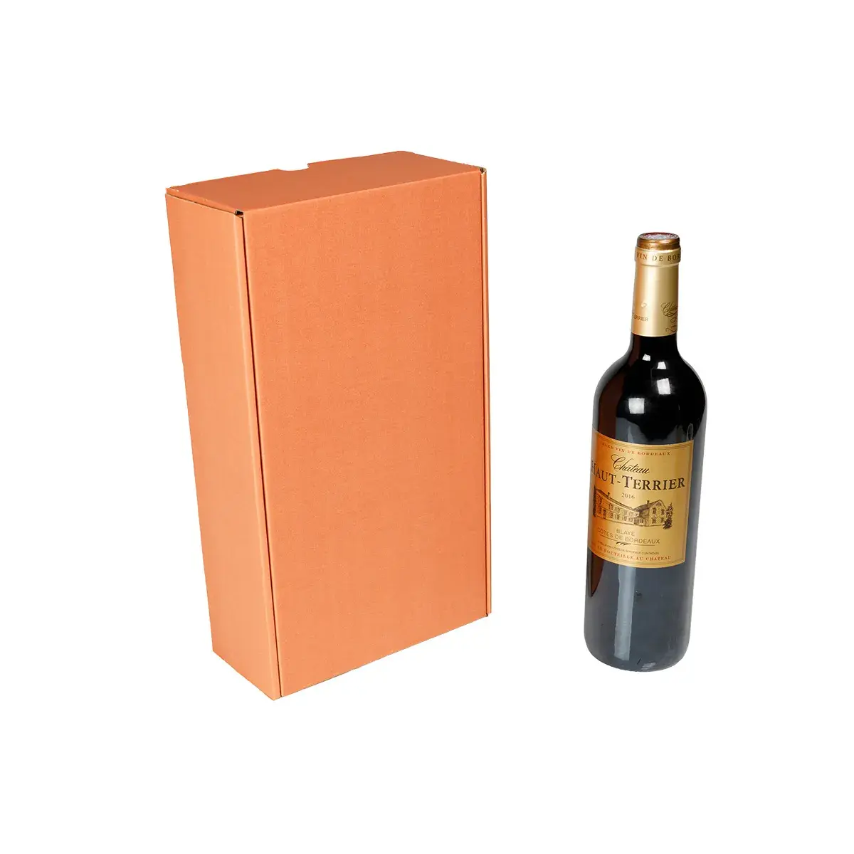 Boîtage 2 bouteilles - Coffrets pour bouteilles de vin, Boîtes pour bouteilles de vin