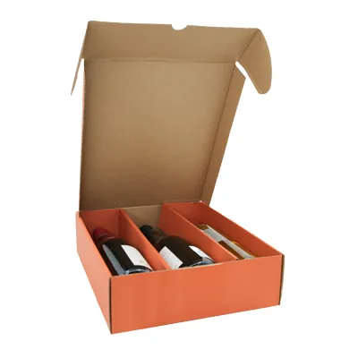Boîtage 3 bouteilles - Coffrets pour bouteilles de vin, Boîtes pour bouteilles de vin-3