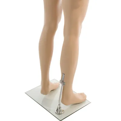 Mannequin homme avec visage réaliste H 184 cm couleur chair - Mannequins cheveux sculptés-3