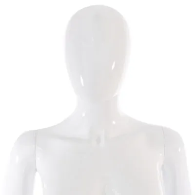 Mannequin femme en plastique finition laquée, bras le long du corps - Mannequins femmes-2