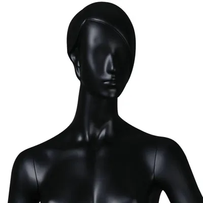 Mannequin femme, tête et cheveux sculptés - Mannequins cheveux sculptés-2