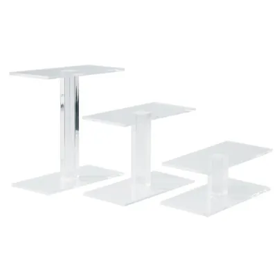 Présentoirs rectangulaires - Supports Plexi
