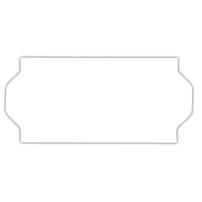 Étiquette blanche 26 x 12 mm adhésive pour étiqueteuse - 10 rouleaux de 1500 - Étiquettes pour étiqueteuses