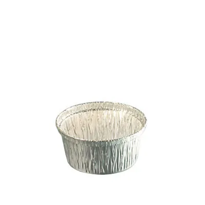 Godet aluminium 135 ml ø 85 x 41 mm - Ramequin aluminium - Lot de 100 - Barquettes en aluminium