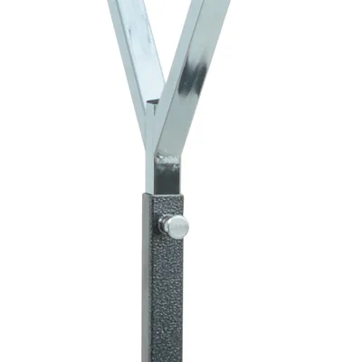 Portant double barre Y - largeur et hauteur réglables - L 140/195 x H 140/200 cm - Portants à vêtements droits-3